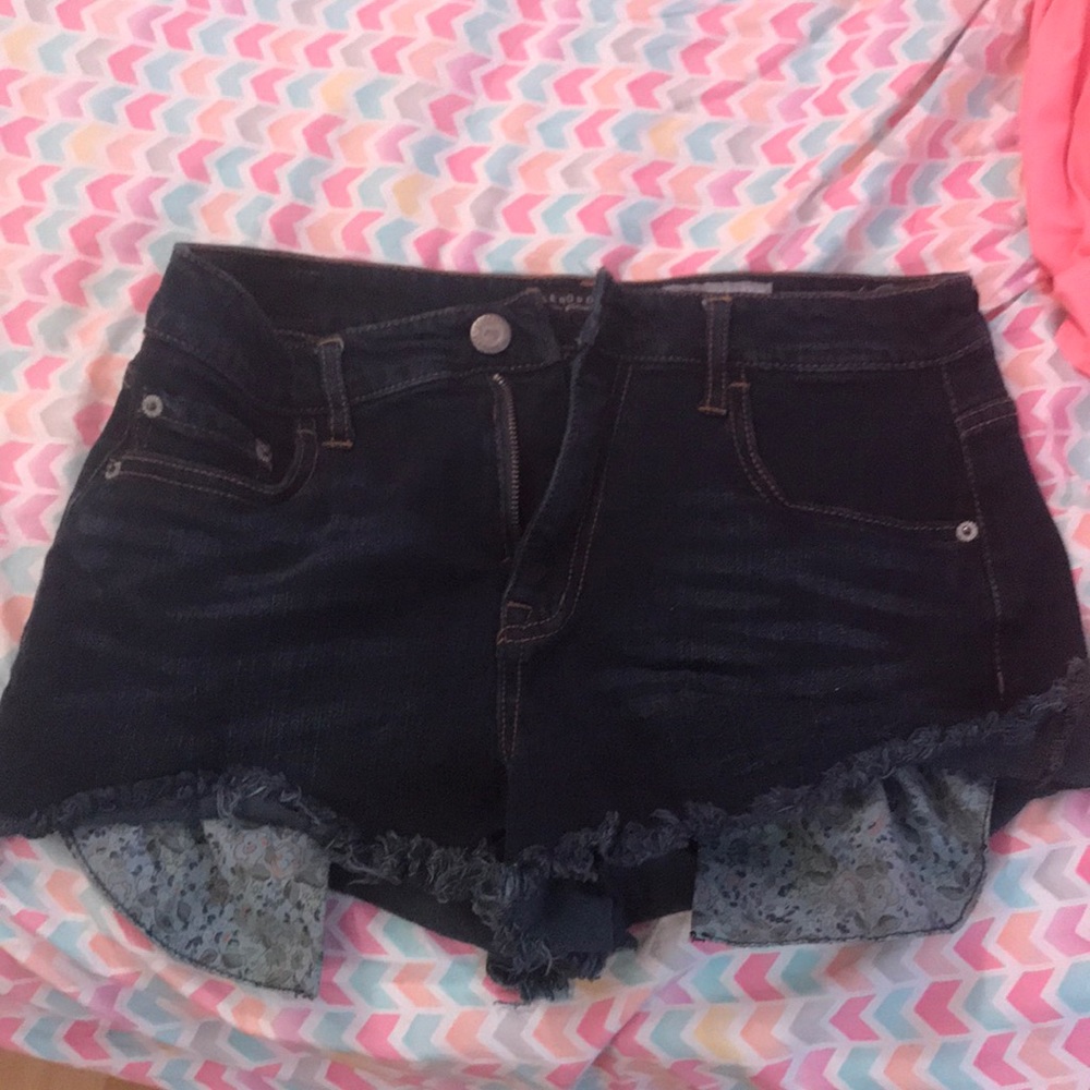 Aeropostale high rise midi short